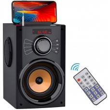 Portable Bluetooth Speaker with Subwoofer Wireless Speakers Outdoor/Indoor Big Speaker Support Remote Control FM Radio TF Card LED Lights MP3 Player Party Speaker for Home Camping iPhone Computer PC Portable Bluetooth Speaker with Subwoofer Wireless Speakers Outdoor/Indoor Big Speaker Support Remote Control FM Radio TF Card LED Lights MP3 Player Party Speaker for Home Camping iPhone Computer PC